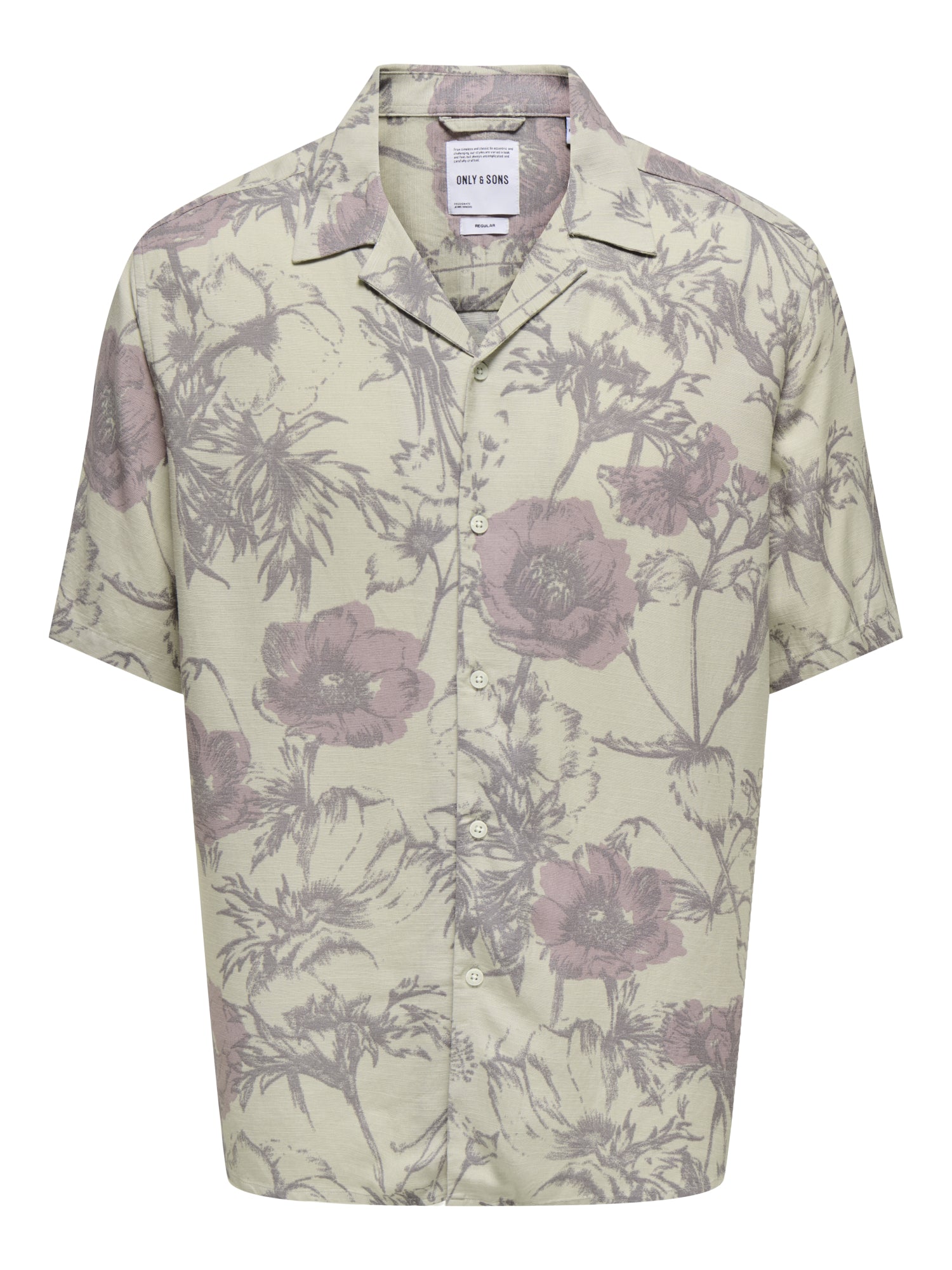 Only & Sons Hemden  creme