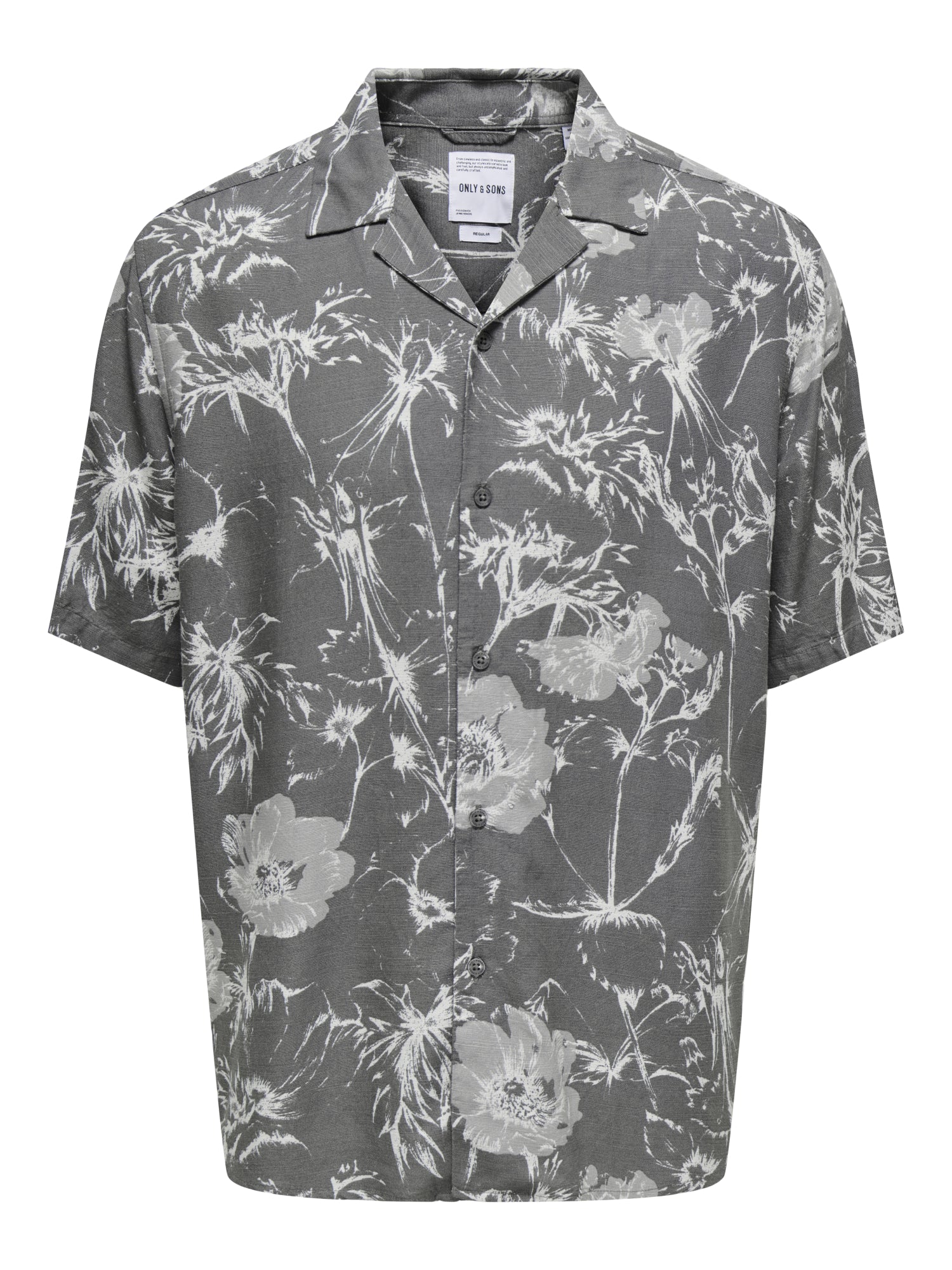Only & Sons Hemden  grau