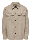 Only & Sons Hemden  hellbraun