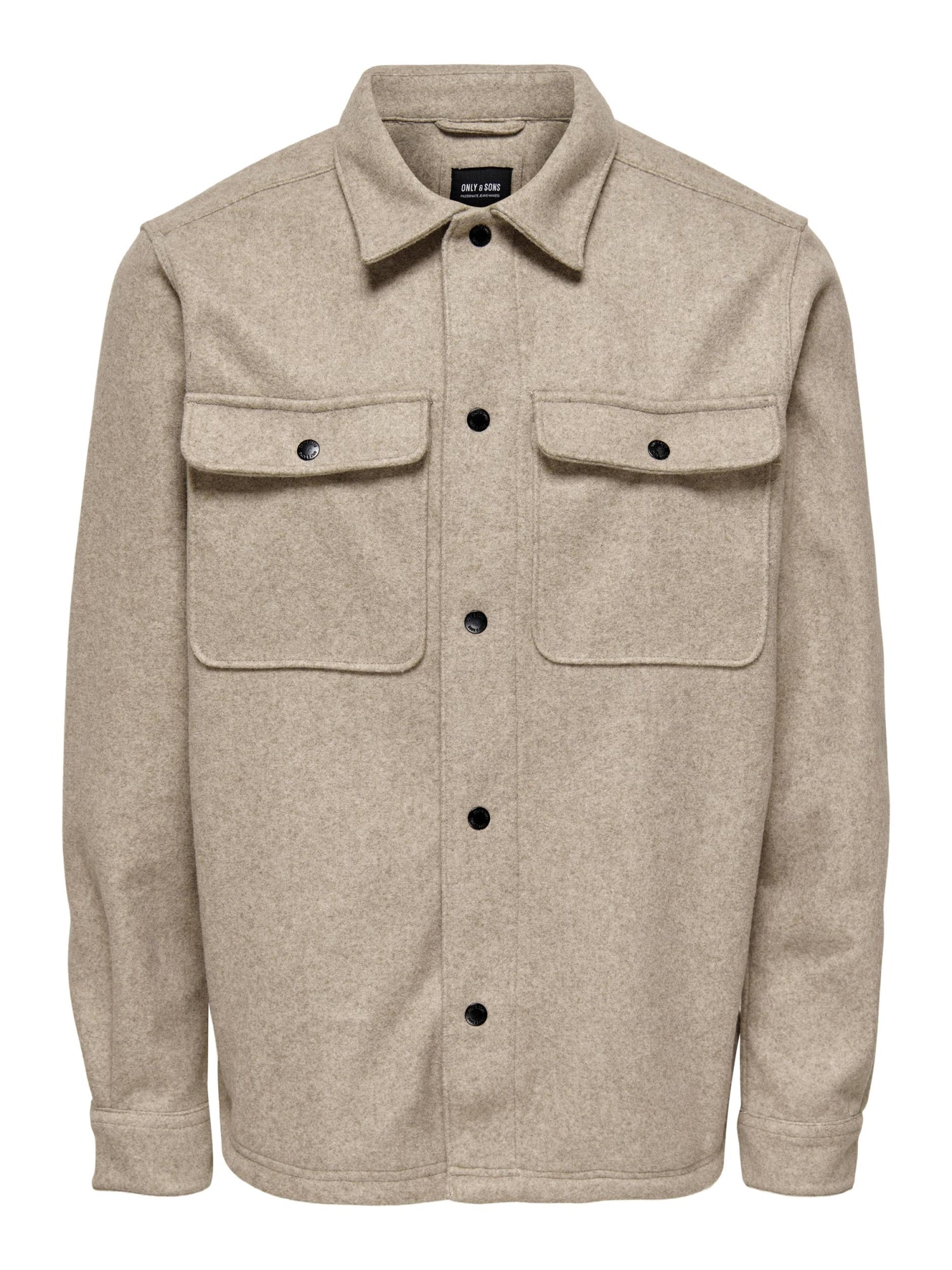 Only & Sons Hemden  hellbraun