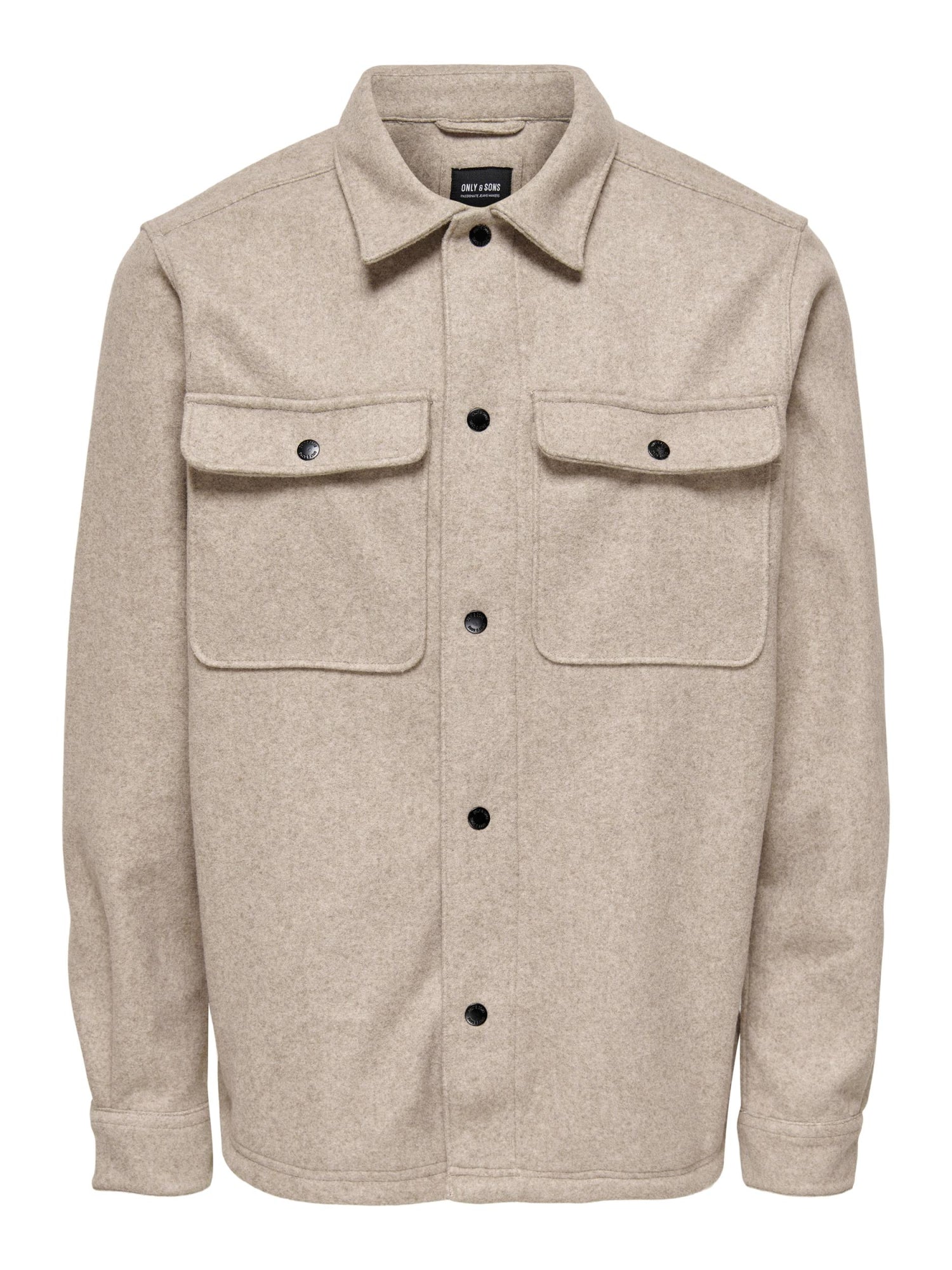 Only & Sons Hemden  hellbraun