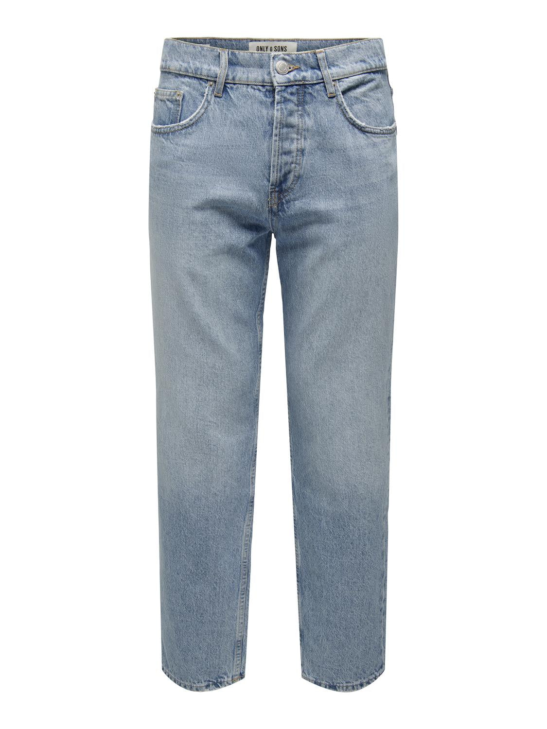 Only & Sons Straight  hellblau