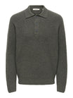 Only & Sons Pullover  grau