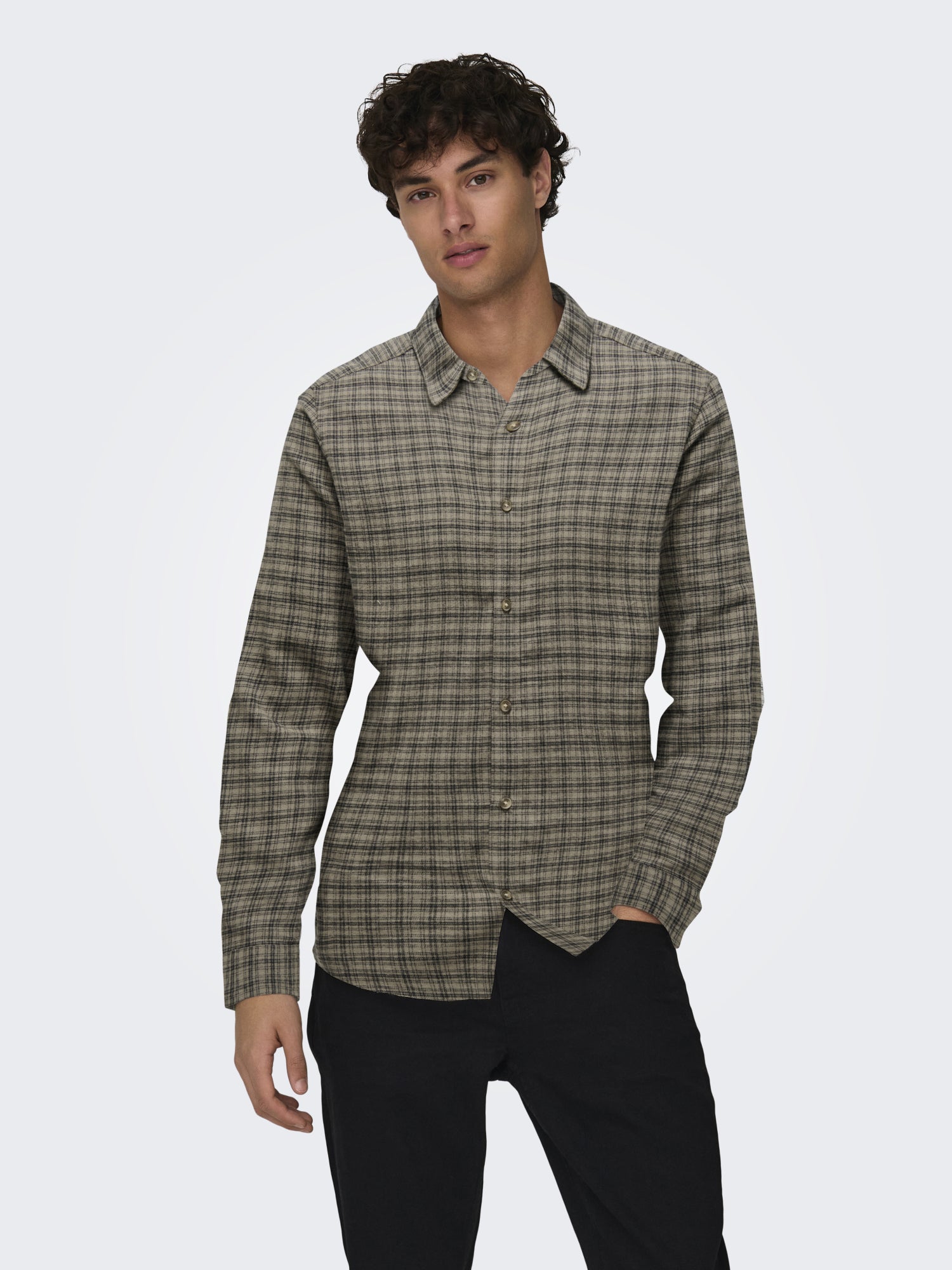 Only & Sons Hemden  braun
