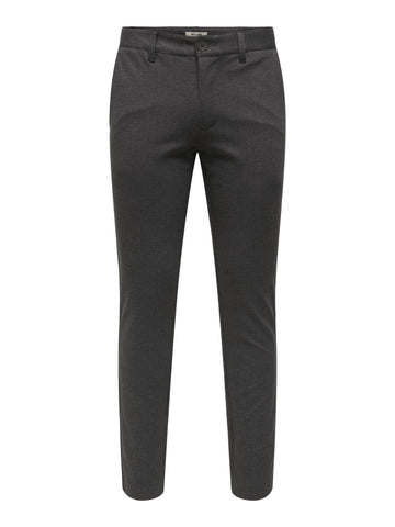 ONSMARK Slim Fit Hose aus Viskose-Mix