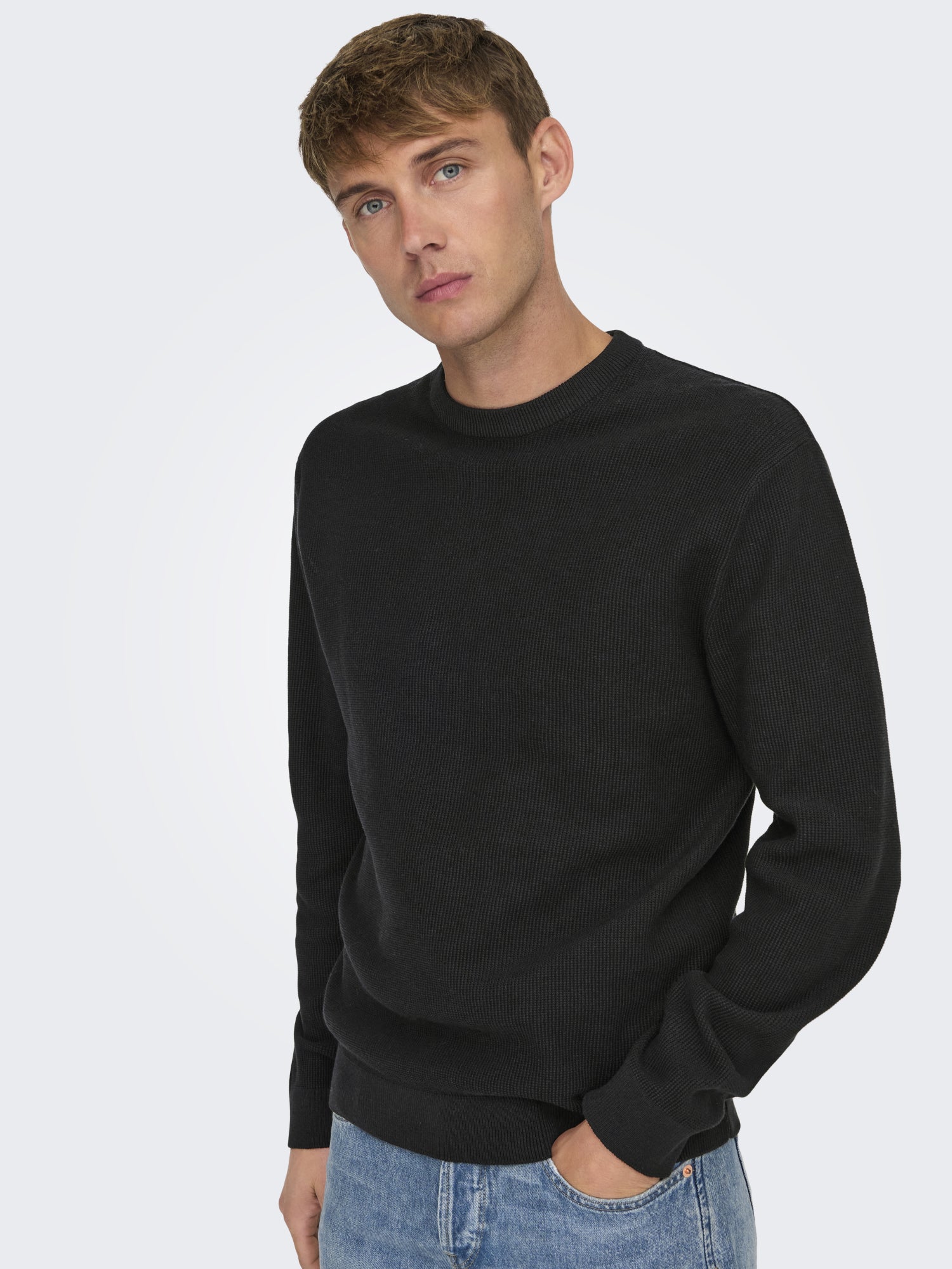 Only & Sons Pullover  schwarz