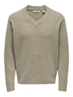 Only & Sons Pullover  beige