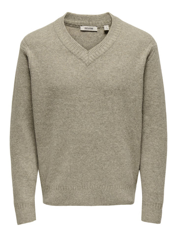 Pullover mit V-Neck