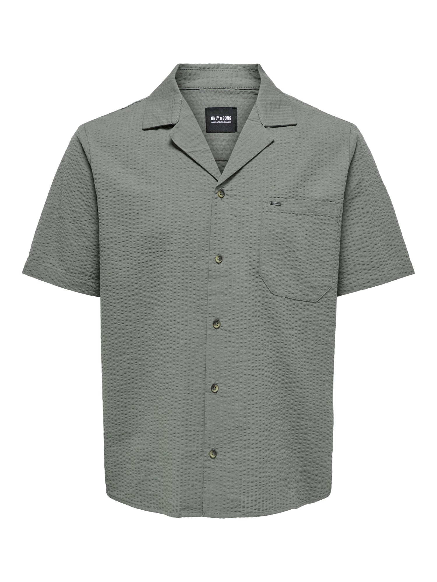 Only & Sons Hemden  oliv