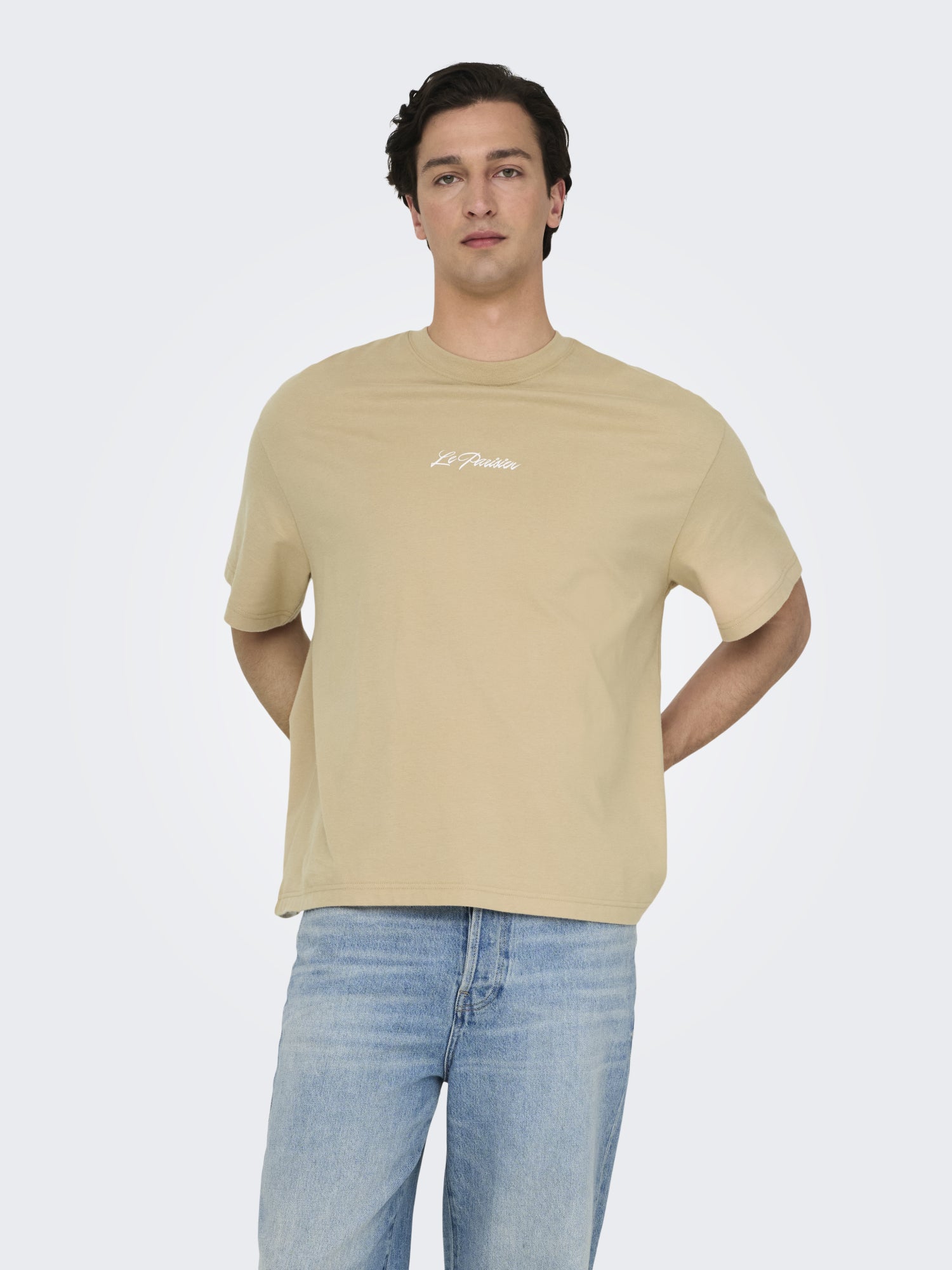 Only & Sons T-Shirts  gelb