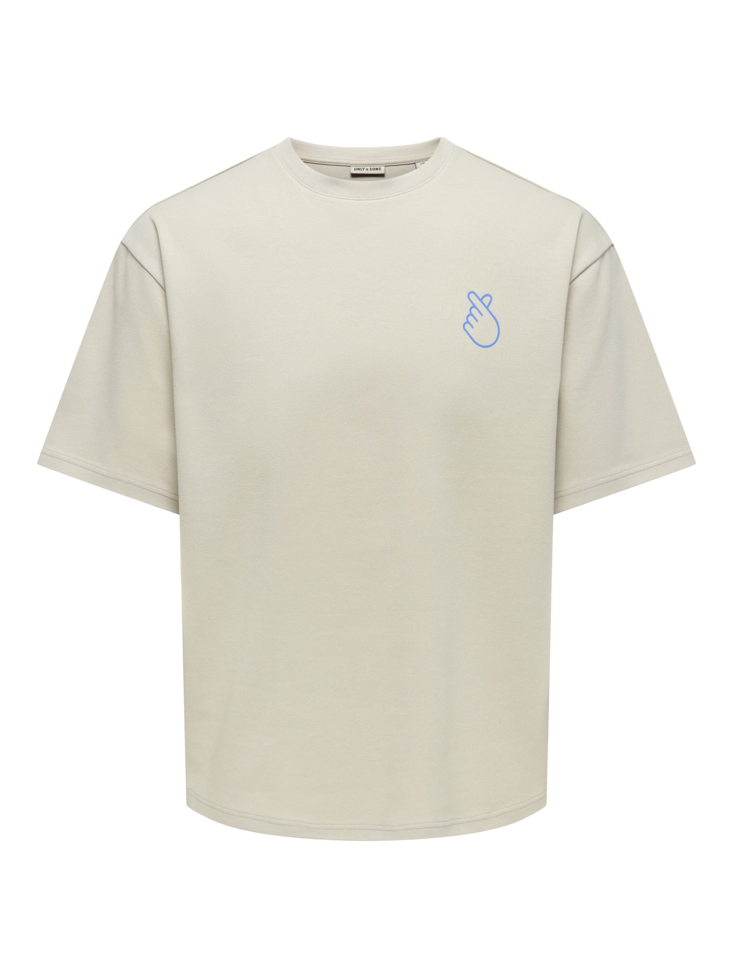 Only & Sons T-Shirts  silber