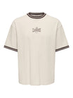 Only & Sons T-Shirts  weiß
