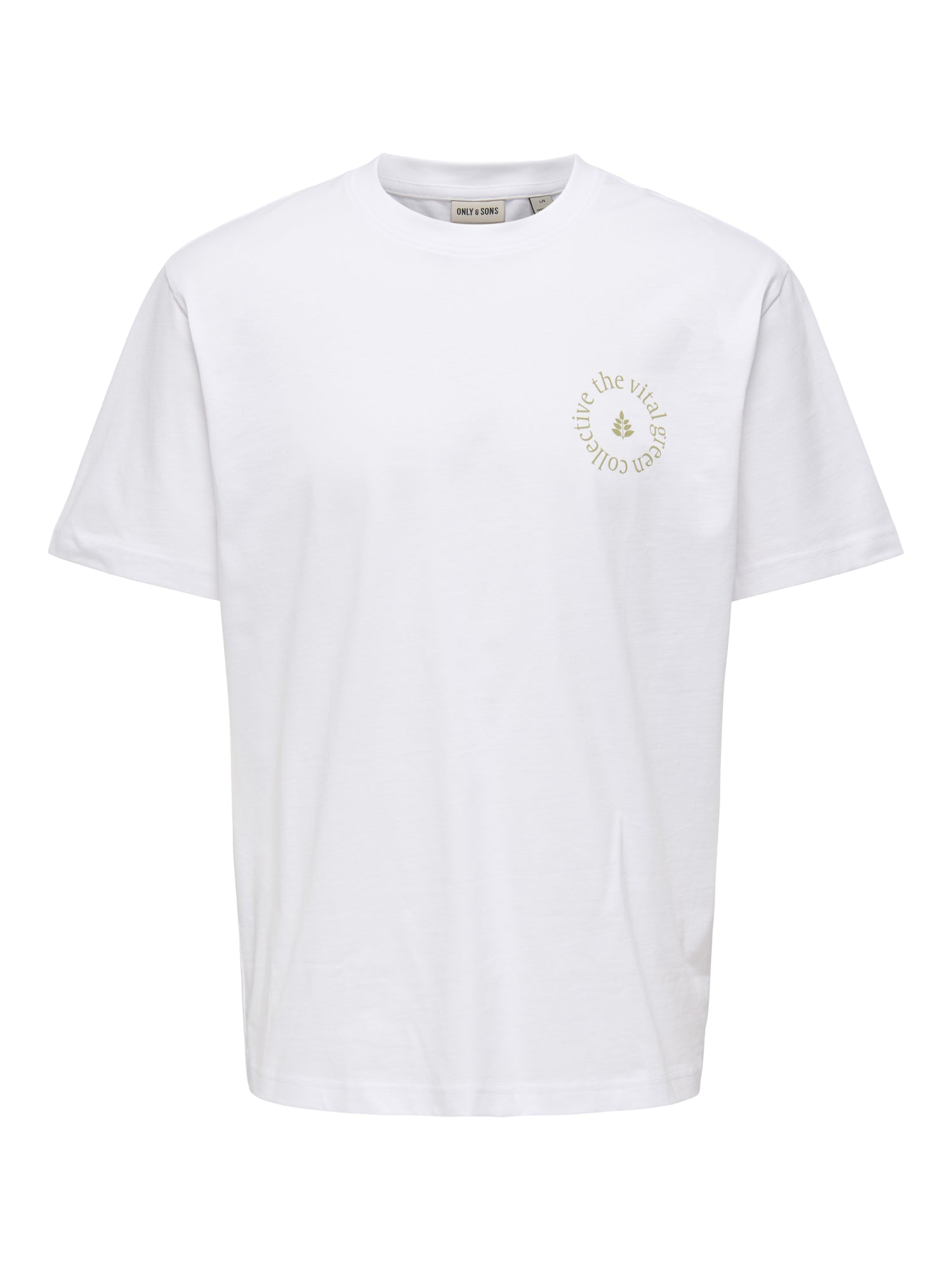 Only & Sons T-Shirts  weiß