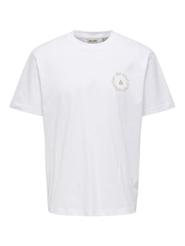 T-Shirt mit Rückenprint