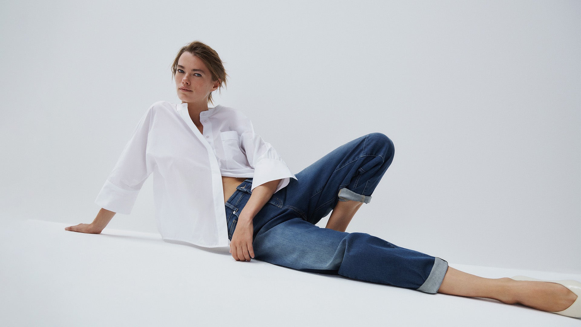 Opus PANTS Straight  dunkelblau
