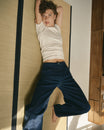 Opus PANTS Relaxed, Weit  dunkelblau