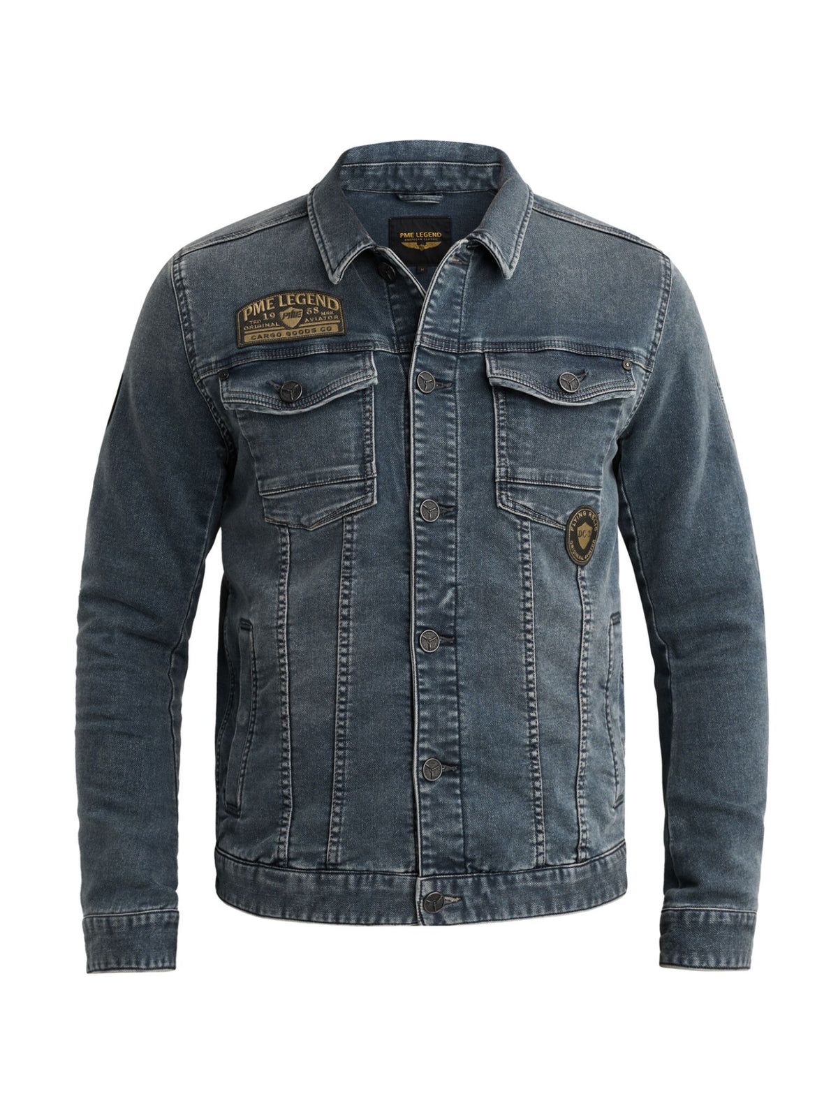 PME Legend Jeansjacken  blau