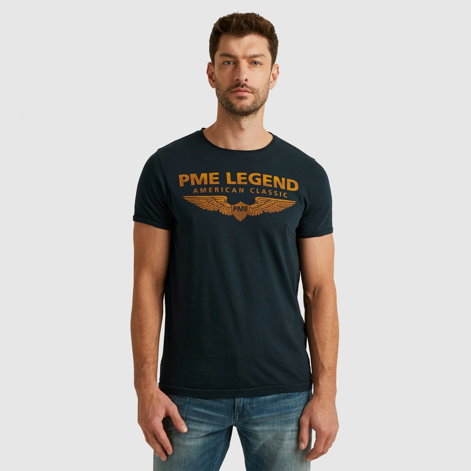 PME Legend T-Shirts  dunkelblau