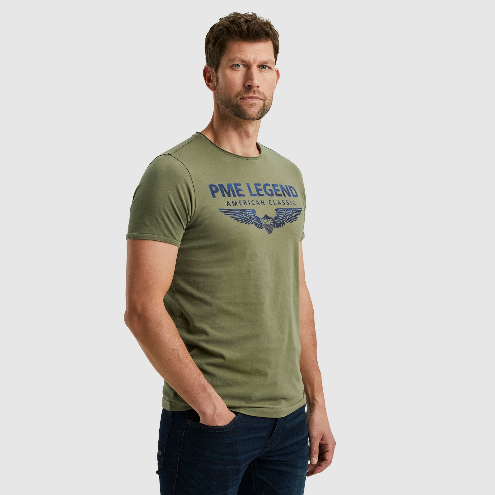 PME Legend T-Shirts  oliv