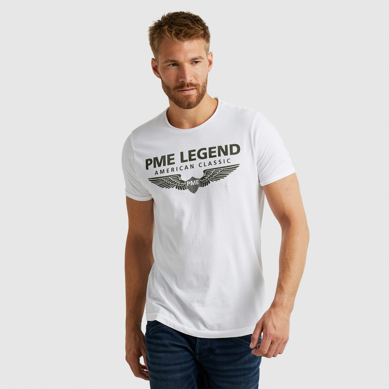 PME Legend T-Shirts  weiß