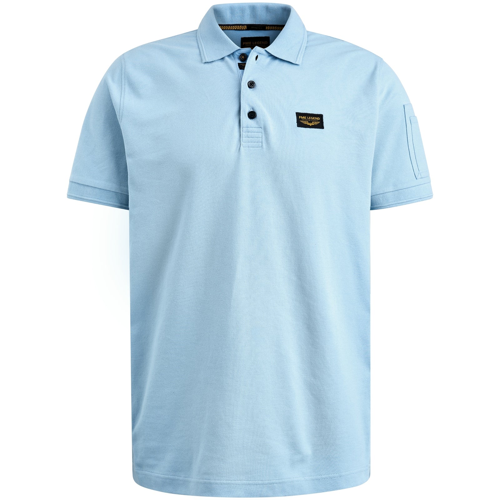 PME Legend Poloshirts  hellblau