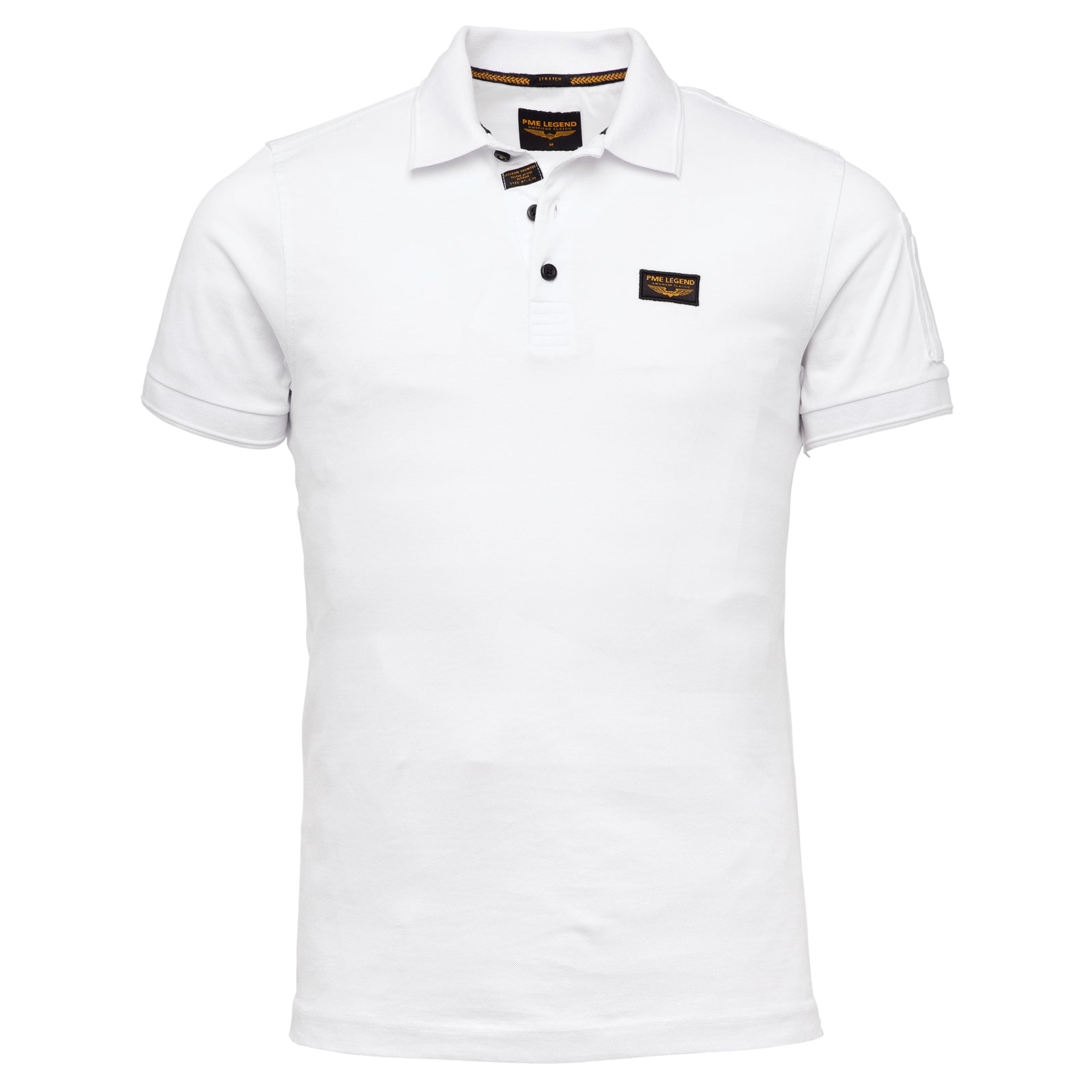 PME Legend Poloshirts  weiß