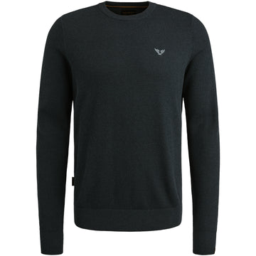 Pullover mit Brust-Stickerei