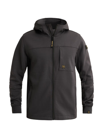 Sweatjacke mit Kapuze und Reißverschluss