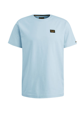 T-Shirt mit kleinem Logo vorne