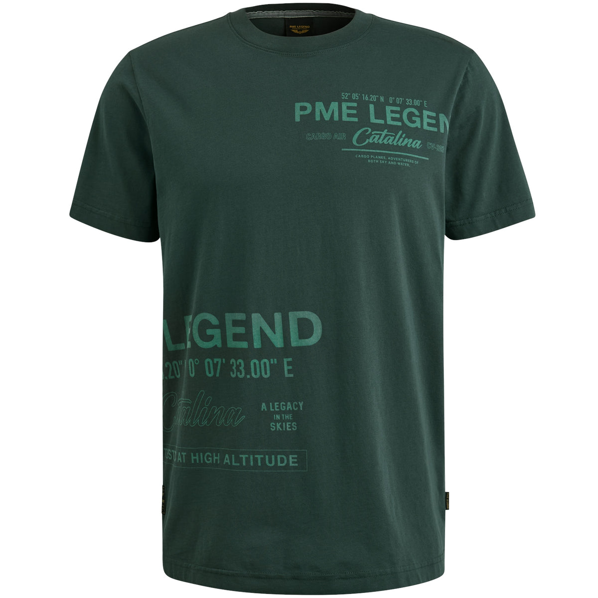 PME Legend T-Shirts  grün