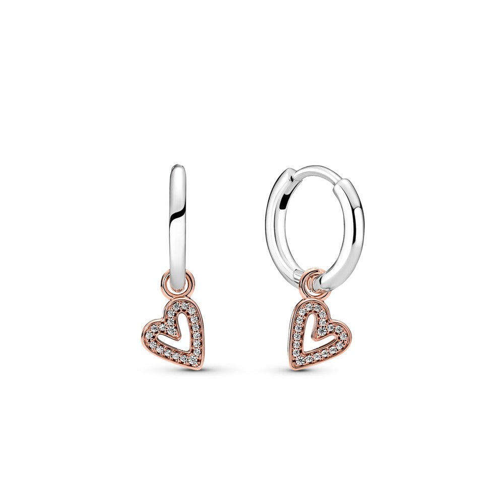 Pandora Ohrringe  silber