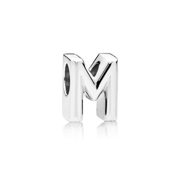 M Alphabet-Charm