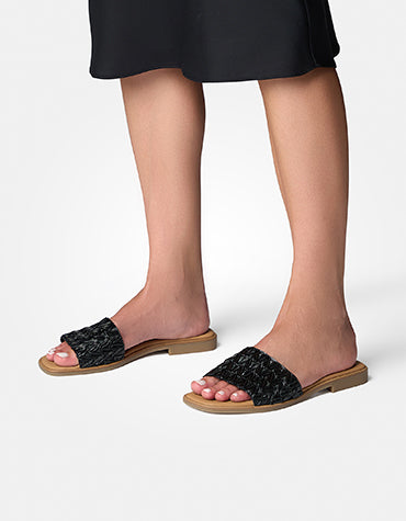 Paul Green Sandalen  schwarz