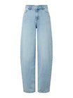 Pieces Relaxed, Weit  blau