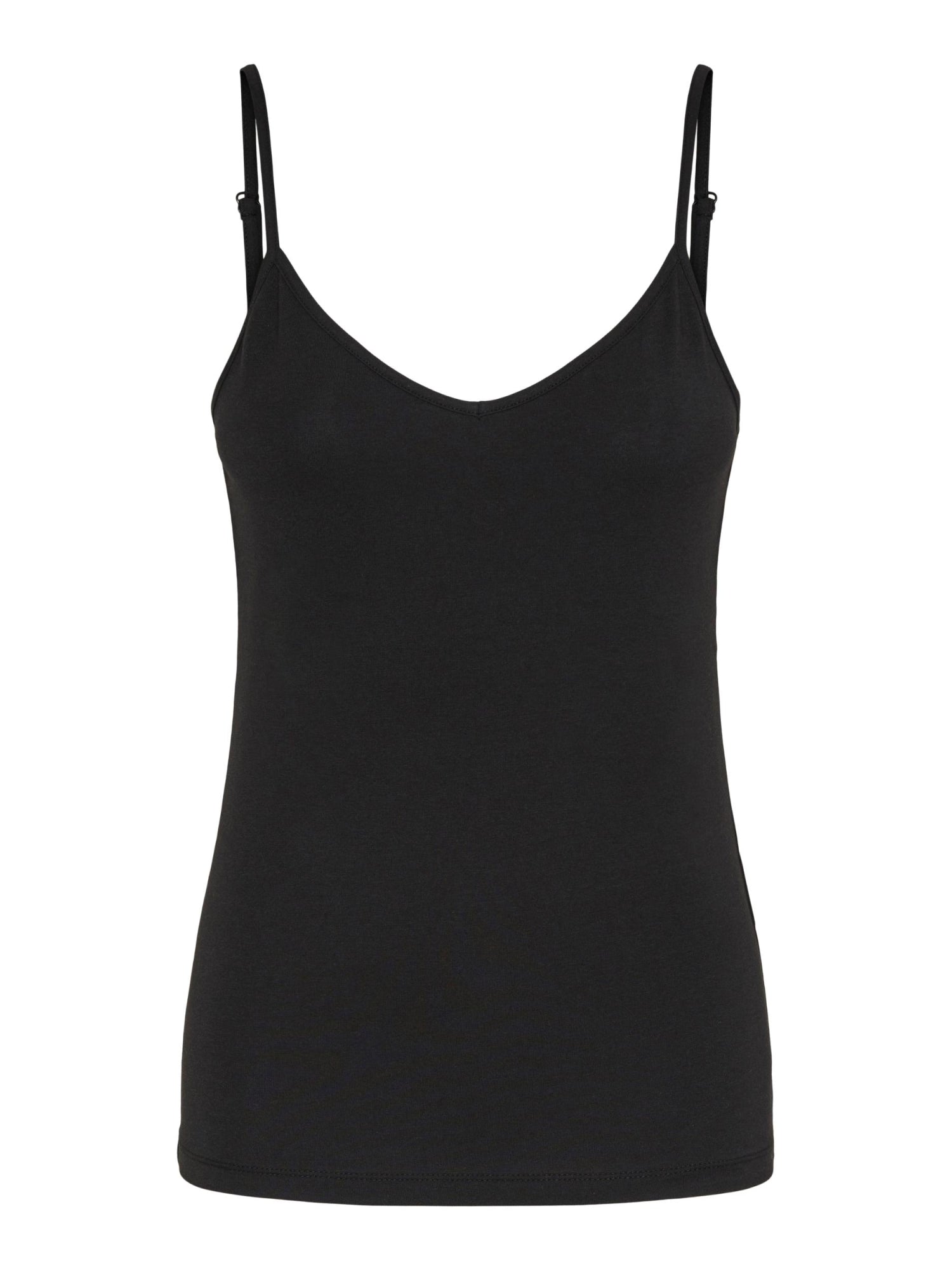 Pieces Tops  schwarz