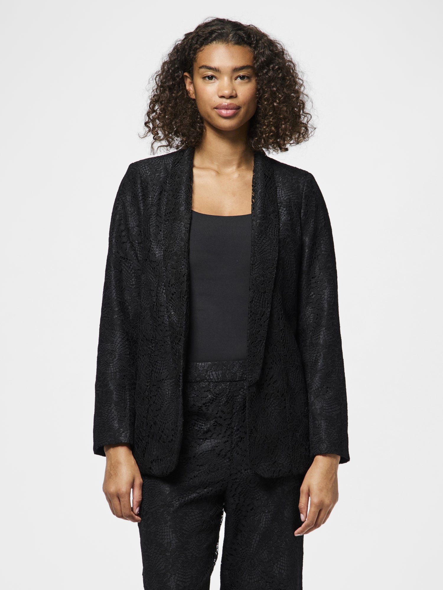 Pieces Blazer  schwarz