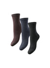 Pieces Socken  grau