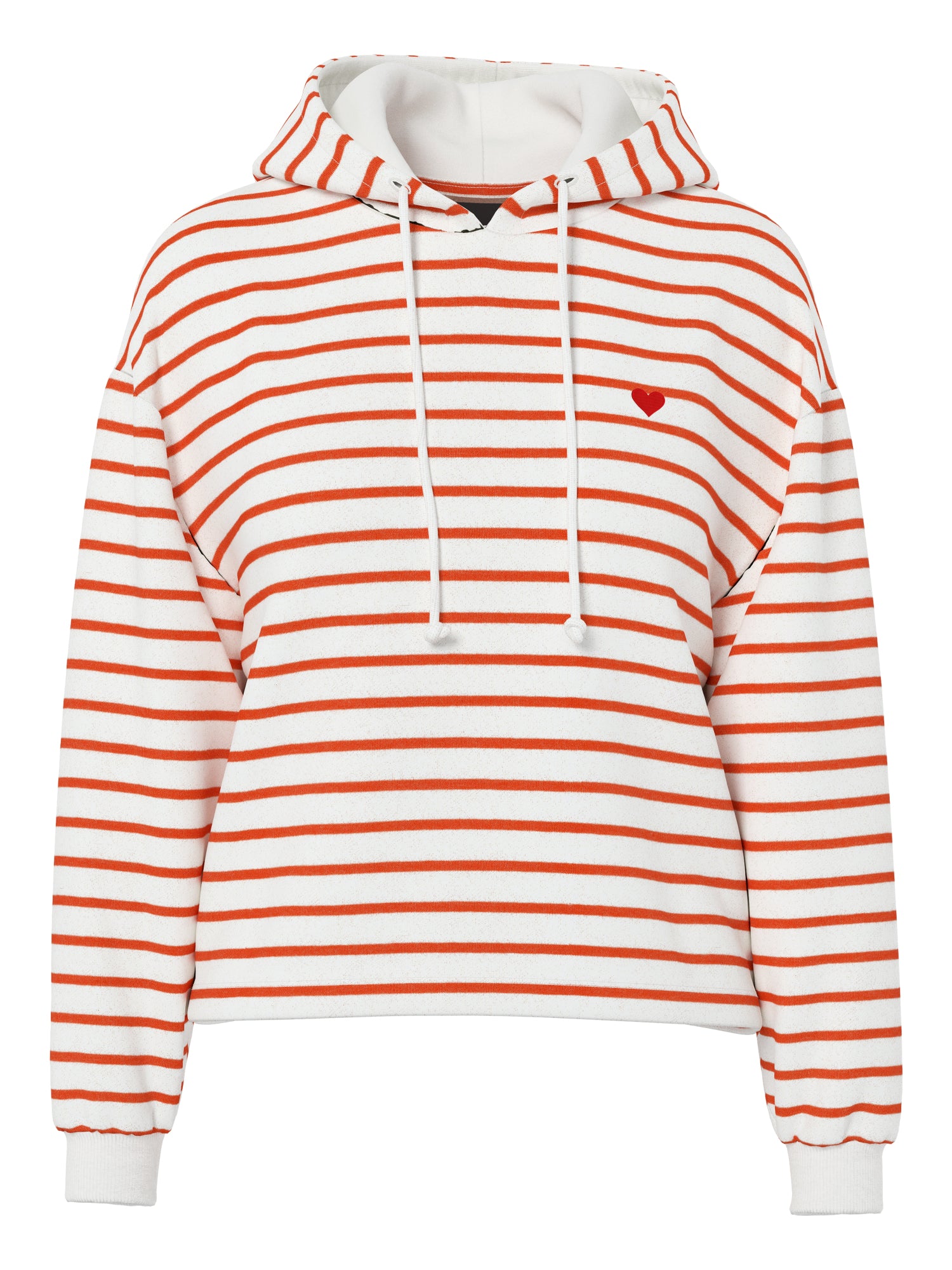 Pieces Hoodies  rot