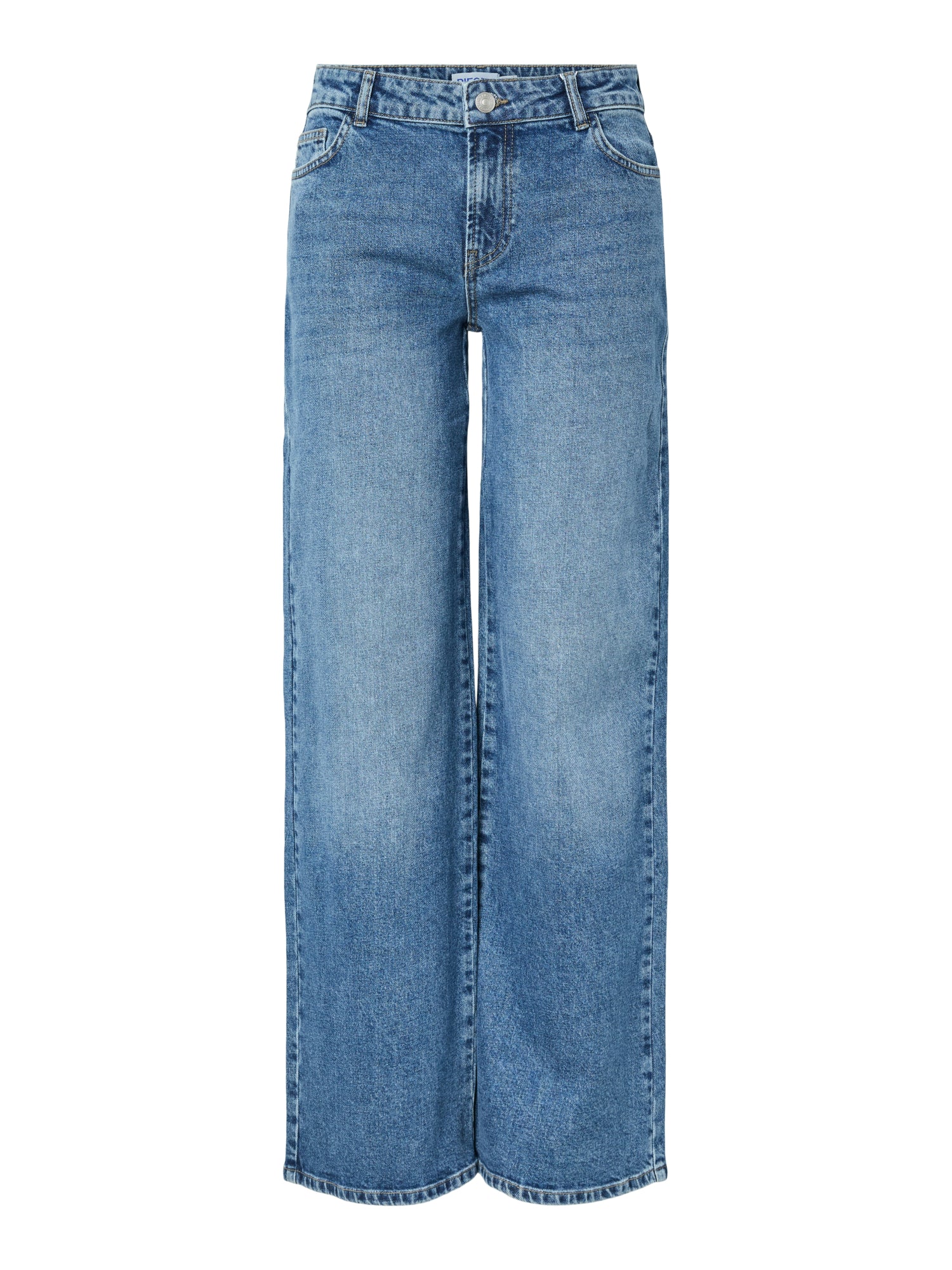 Pieces Straight  blau