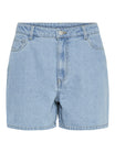 Pieces Jeansshorts  hellblau