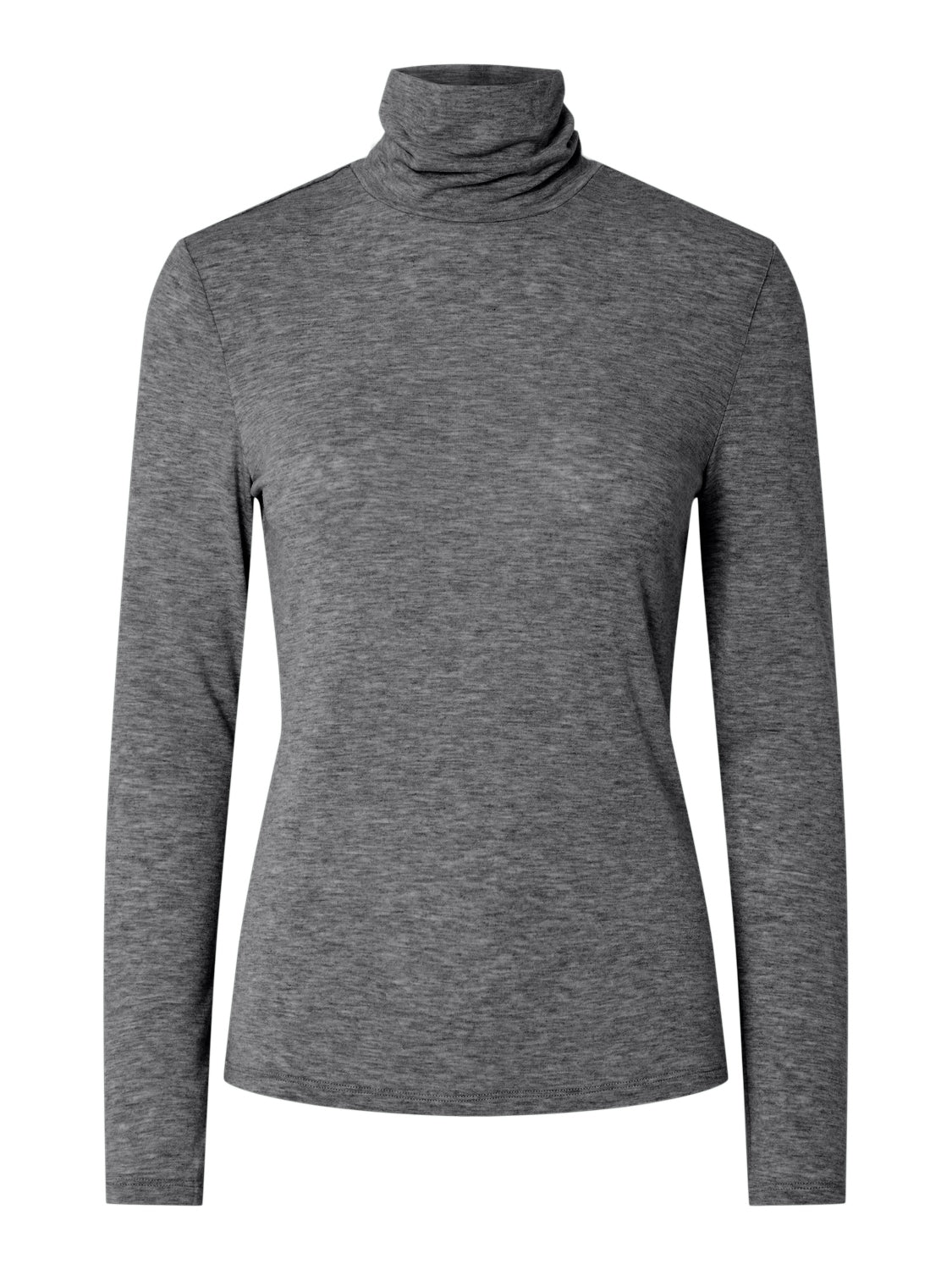 Pieces Langarmshirts  dunkelgrau
