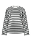 Pieces Langarmshirts  dunkelgrau