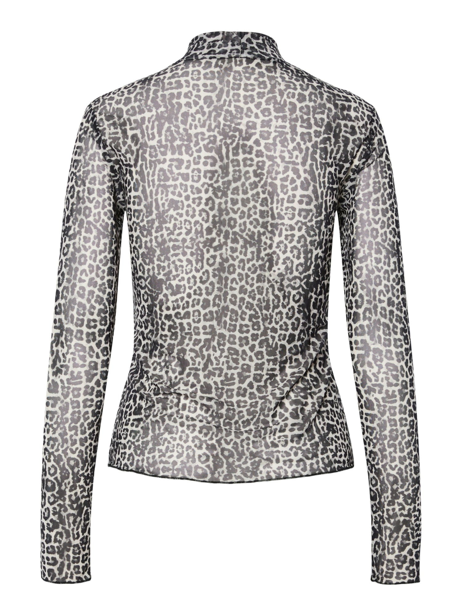 Pieces Langarmshirts  grau