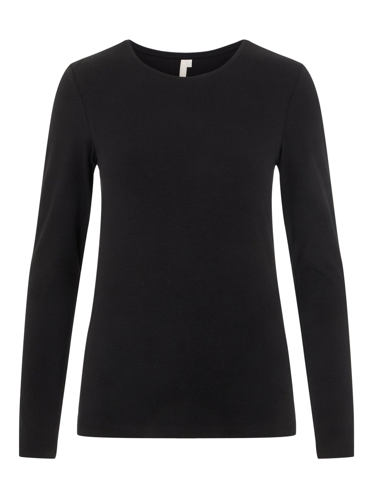 Pieces Langarmshirts  schwarz