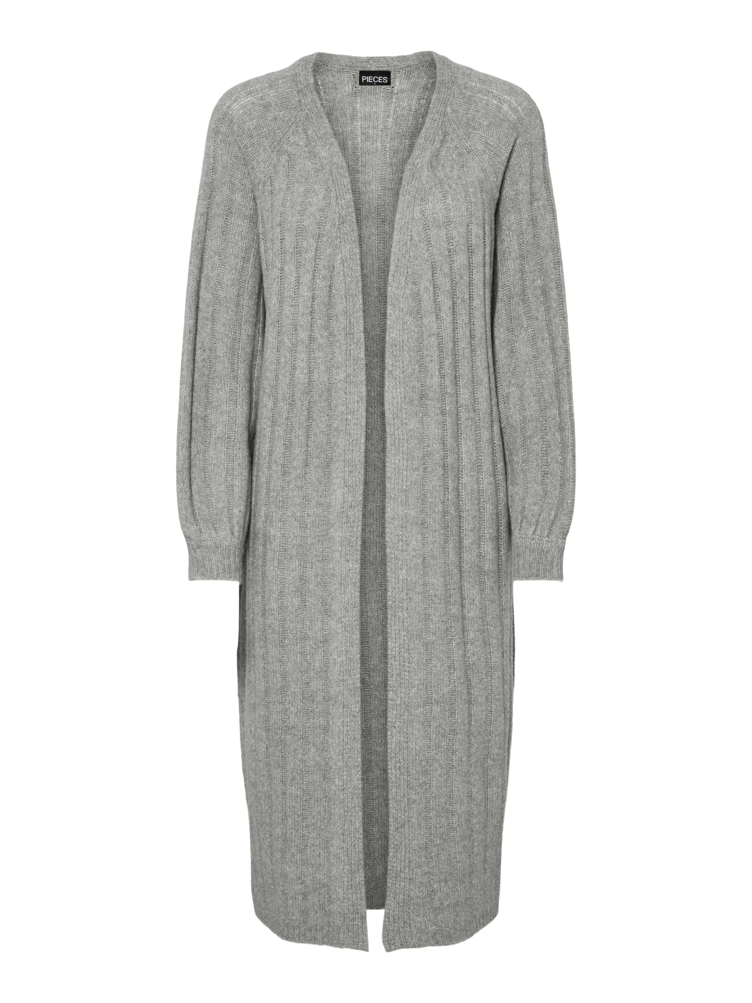 Pieces Strickjacken  grau