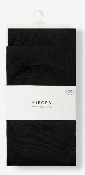 Pieces Strumpfhosen  schwarz