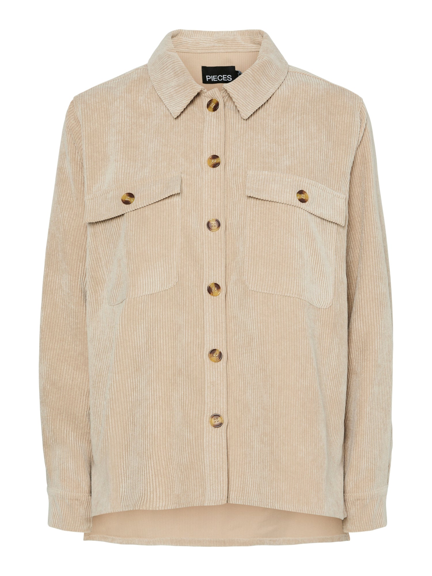 Pieces Blusen  beige