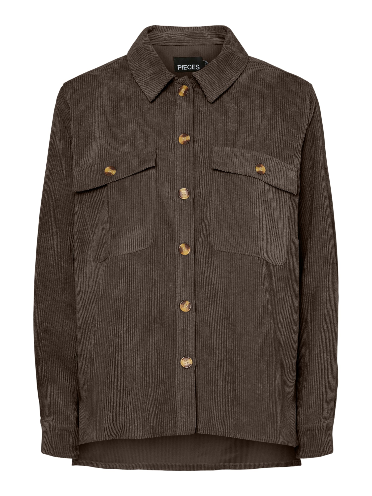 Pieces Blusen  braun