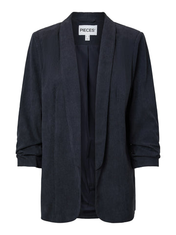 PCBOSELLA Cord-Blazer mit 3/4-Ärmeln