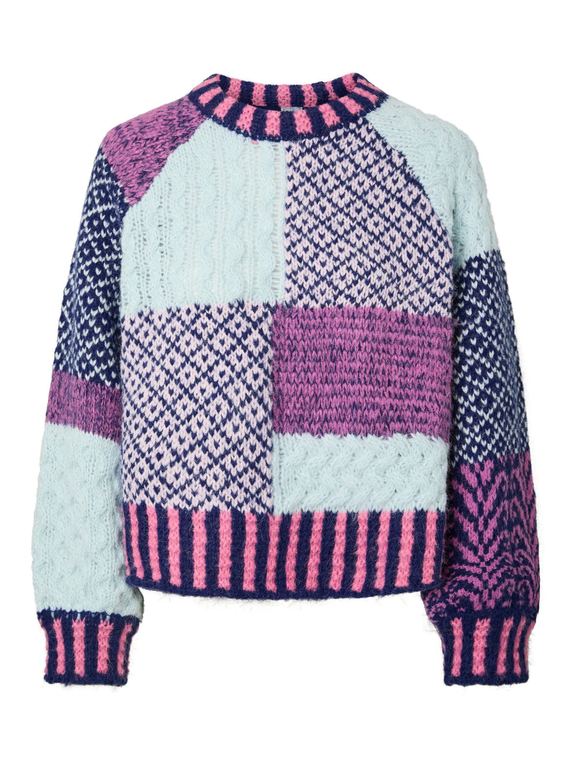 Pieces Pullover  blau